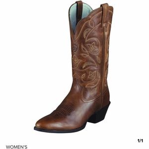 ARIAT genuine leather cowboy boots women size 8
